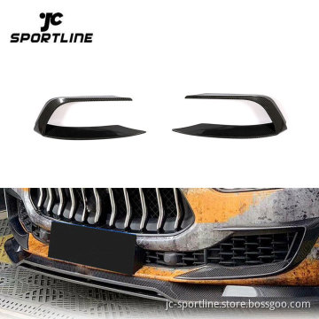 Carbon Fiber Flaps Splitter Canards for Maserati Ghibli 2018-2021